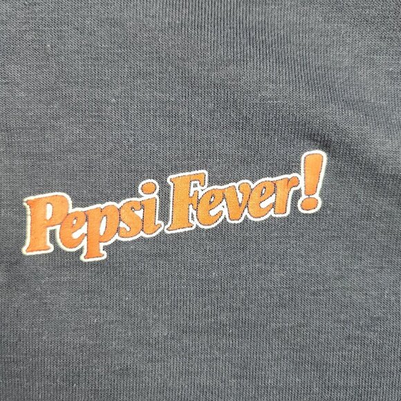 Vintage 90's Pepsi Promo Polo Shirt Mens Extra Large Navy Blue USA Made Beverage - Picture 8 of 9